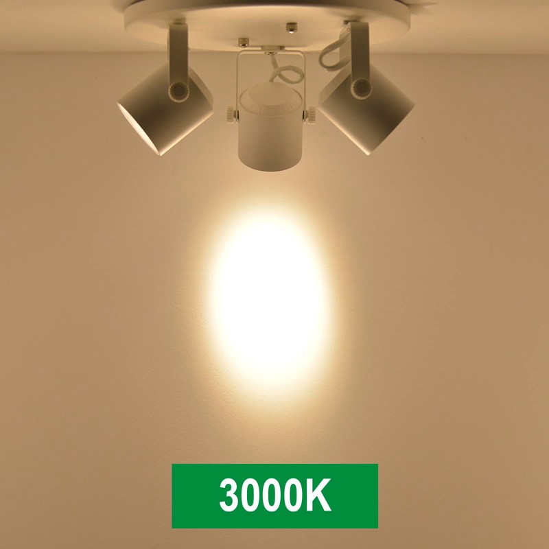 Arcfox 27W 3000K 3 Light LED Flush Mount Ceiling Spotlight