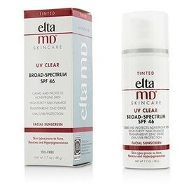 UV Clear Facial Sunscreen SPF 46 - For Skin Types Prone To Acne Rosacea & Hyperpigmentation - Tinted - 48g/1.7oz
