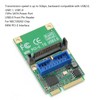 MINI PCIE Expansion Card USB3.0 Front PIN Header with Screw