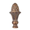 B&P Lamp® Pineapple Style Large Lamp Finial, Copper
