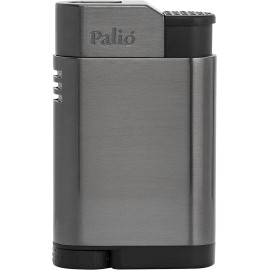 Palio Ballista Jet-Flame Cigar Lighter, Cigar Smoking Reliable Flame, Gunmetal