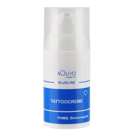 Blueline Tattoo Cream, After Tattoo Care After Piercing, Tattoo Cream Nourishes and Protects the Skin from Inflammation, Antibacterial Protection, Care Cream for Tattooed Skin (30 ml)