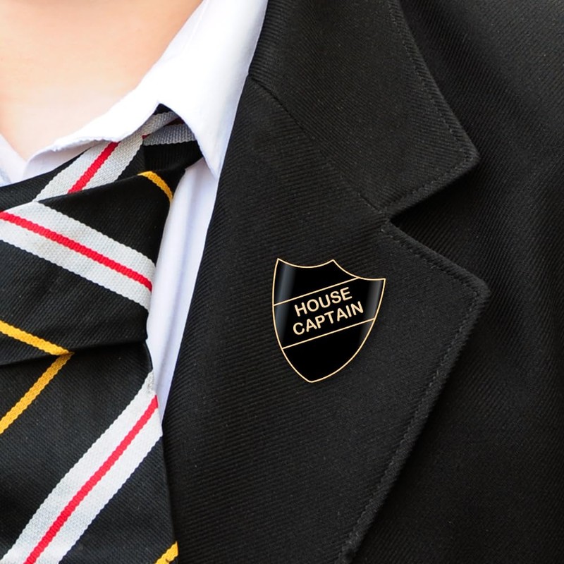 House Captain Enamel Badge (BLACK)