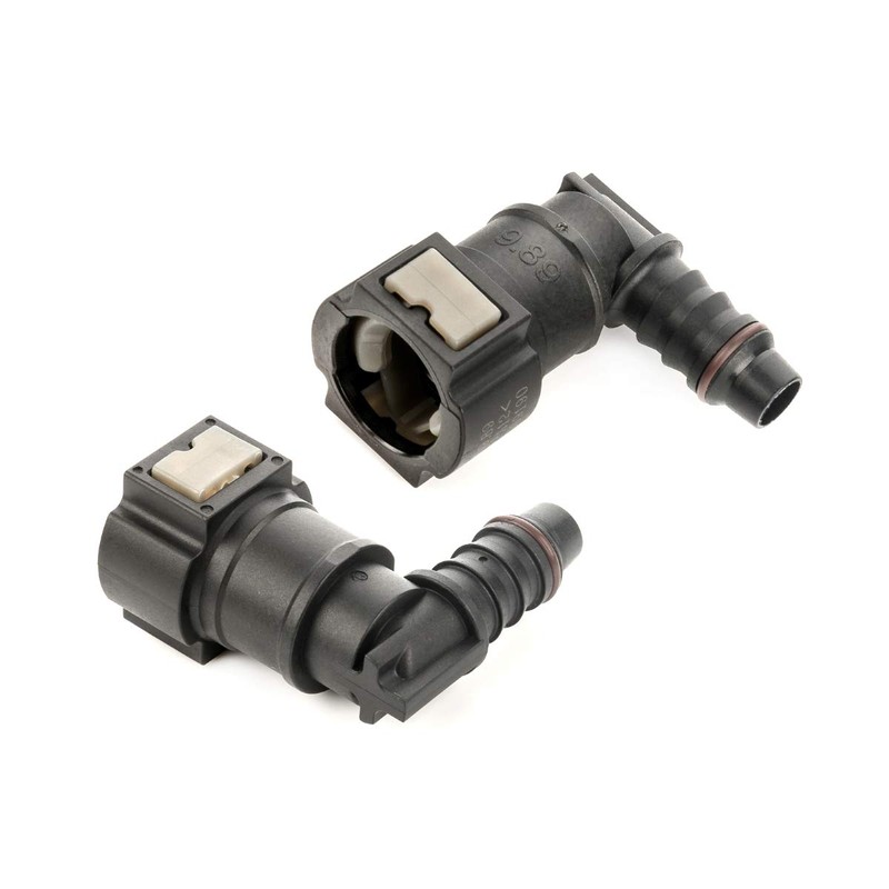 LST Fuel Line Connector Pipe Quick Coupling 9.89-10 mm 90°