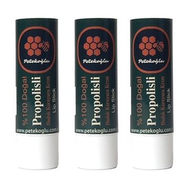 Petekoğlu (3 Adet) Propolis, Bal, Shea, Hindistan Cevizi ve Zeytinyağı El Yapımı Dudak Kremi Nemlendirici Onarıcı