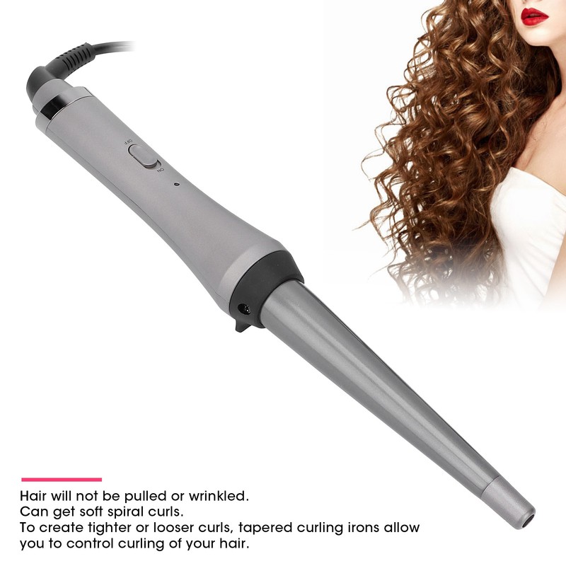 Tapered Curling Wand Home Curling Iron Wand Ceramic Barrel Hair
