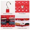 Surblue Wardrobe Organizer Hanging 3 Tier Foldable Washable Oxford Fabric