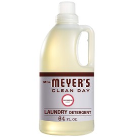 Mrs. Meyer's Liquid Laundry Detergent, Biodegradable Formula Infused with Essential Oils, Lavender, 64 oz (64 Loads)