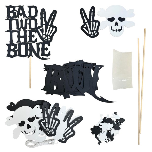 Bad Two The Bone Party Decorations Girl, Bad Two The