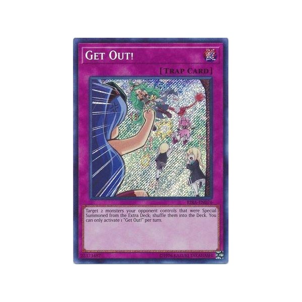 Get Out! - RIRA-EN076 - Secret Rare - Unlimited Edition
