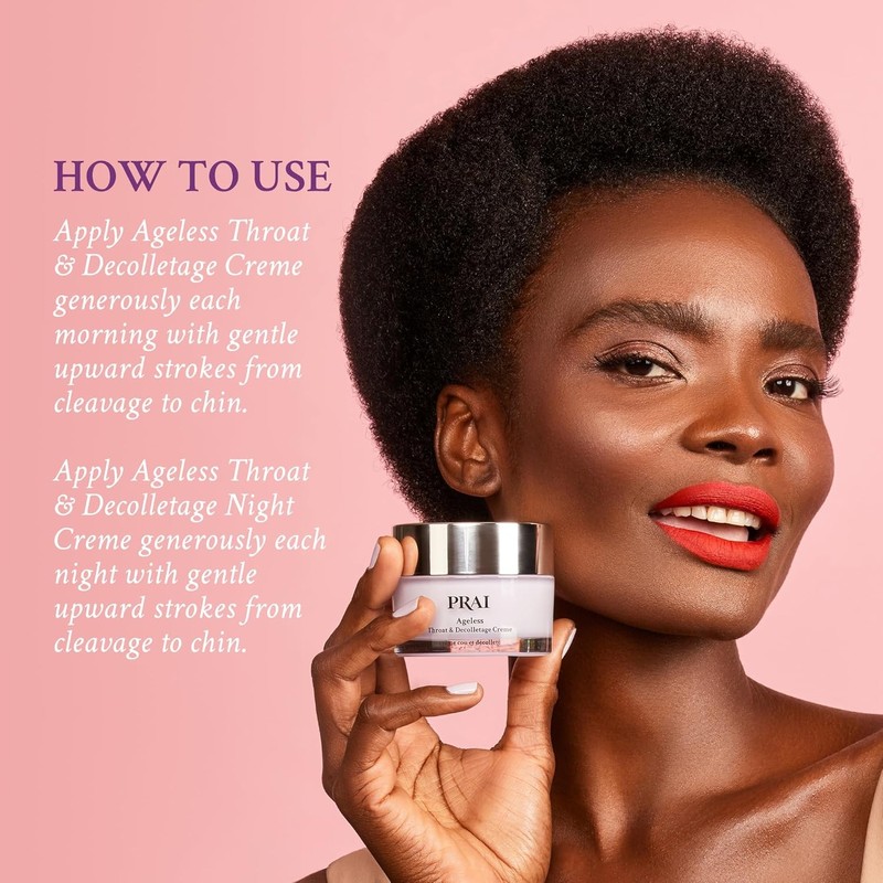 PRAI Beauty Ageless Day & Night Neck Kit |1 Throat