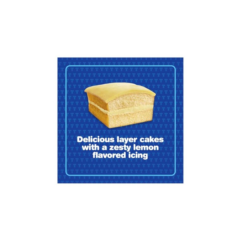 Tastykake Lemon Juniors Seasonal Edition Lemon Layer Cakes 12 oz