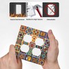 Yamxbfa Mexican Talavera Ceramic Tile Pattern Outlet Covers 2-Gang Duplex