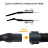 POWERTEC 70380 Quick Connect Fitting 1-1/2" ID, Extra Adapter Used