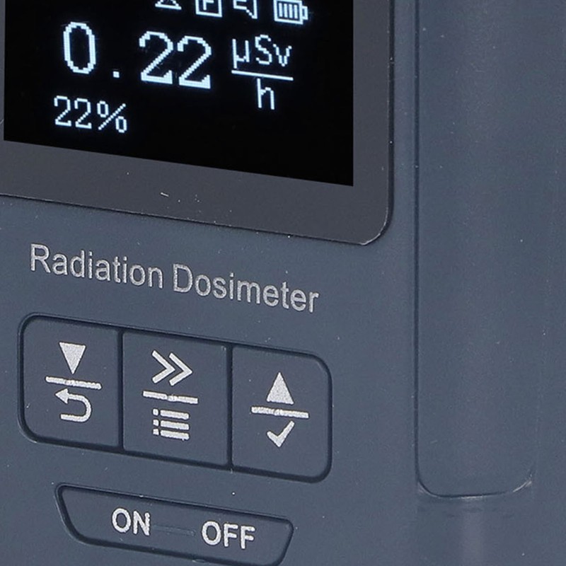 Radiation Detector Nuclear Monitor Dosimeter Geiger Counter Alpha Beta Gamma