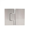 Shower Door Hinges, 180 Degree Glass Door Hinges, Heavy-Duty Brass