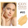 LOKFAR Full Coverage Cream Concealer Kit with Brush - Hydrating