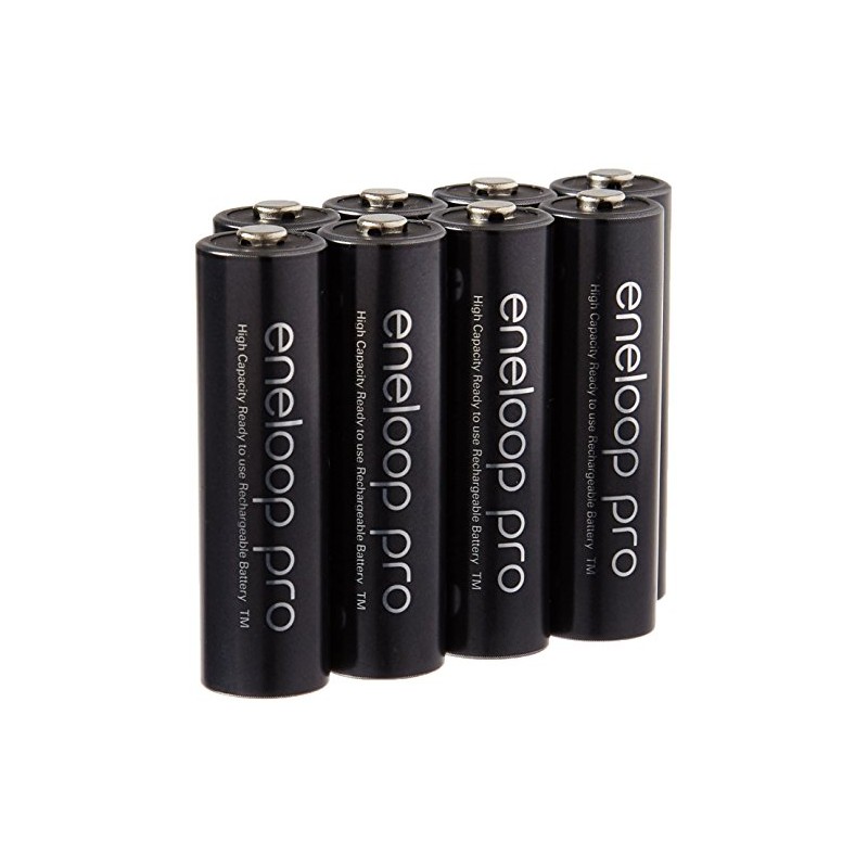 Eneloop Pro AA High Capacity Ni-MH 2550mAh (Min. 2450mAh) Pre-Charged