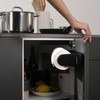 simpletome Paper Towel Holder ONE Hand Tear Adaptive Tension Arm