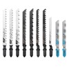 WOODSTARTER T-Shank Multi-Purpose Jigsaw Blades Set with Storage Case, Made