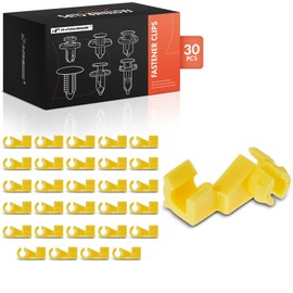 A-Premium 30PCS Nylon Door Lock Handle Snap Retainers Clips Compatible with Toyota Camry 1992-1996, Tacoma 1995-2004, Previa 1991-1997 & Lexus RX300, ES250, ES300, IS300, LS430, SC430 - For 8.5mm Hole
