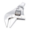 Adjustable Wrench Head Industrial Grade Torsion Ultra Large Opening CRV