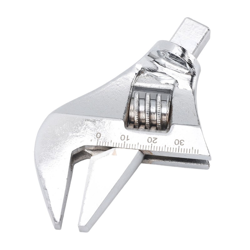 Adjustable Wrench Head Industrial Grade Torsion Ultra Large Opening CRV
