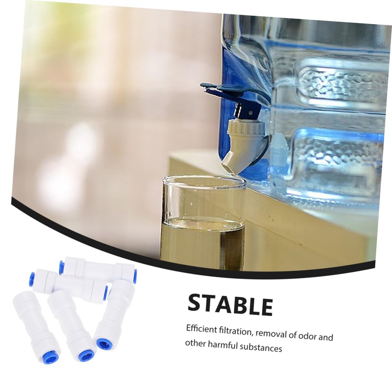 Tofficu 5Pcs Check Valve for Water Purifiers Quick Connect One