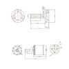 Model Accessory QA2825 2820-800KV Brushless Motor for Fixed wing RC