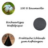 6 x tea towels made of cotton, waffle piqué in