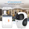 360° 1080P HD Wifi Camera HDR Battery Network Cloud Storage