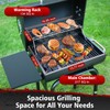 SUNLIFER Barrel Barbecue Charcoal Grill: Premium Spacious Outdoor BBQ Grill