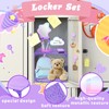 Denylo pro Magnetic Locker Accessories Kit Purple Back to School