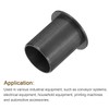 sourcing map 6Pcs Flanged Sleeve Bearing, Plastic Bushing ID 17mm