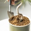 Leaf88 Made in Japan Flowerpot with Saucer, 4.1 x 4.5
