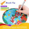 HOTU Acrylic Pens Professional Set 18 Colours Waterproof (6.6 g