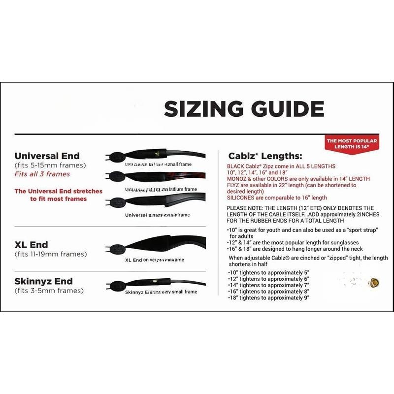 Original Eyewear Retainer | Stainless Cable Eyewear Retainer Strap -