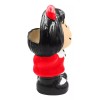 Muna Maceta Cerámica Mafalda Pintada A Mano Esmaltada Decorativa