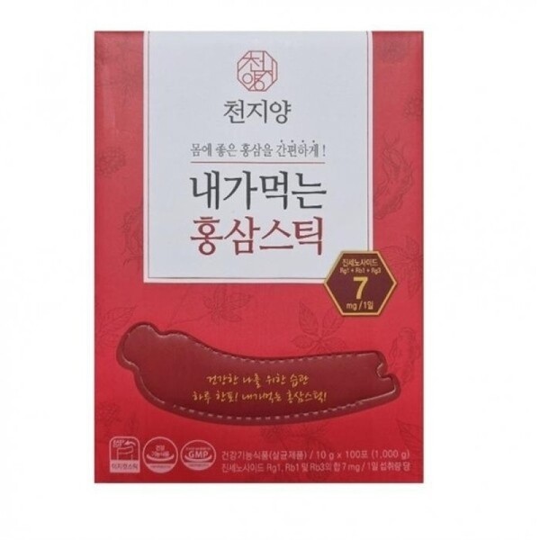 Huons Nature Cheonji Yangnae Ginseng Stick 10gx100 Packets/SH / 휴온스네이처천지양내가먹는홍삼스틱10gx100포SH