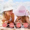 DRESHOW Baby Sun Hat with Large Brim, Neck Protection, Adjustable,