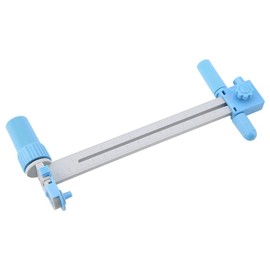 HEEPDD Compass Cutter, Adjustable Rotary Circle Cutter Circular Cutting Tool for Patchwork Paper Nonwoven Cloth Cotton Cloth(Cut Radius 20-160mm)