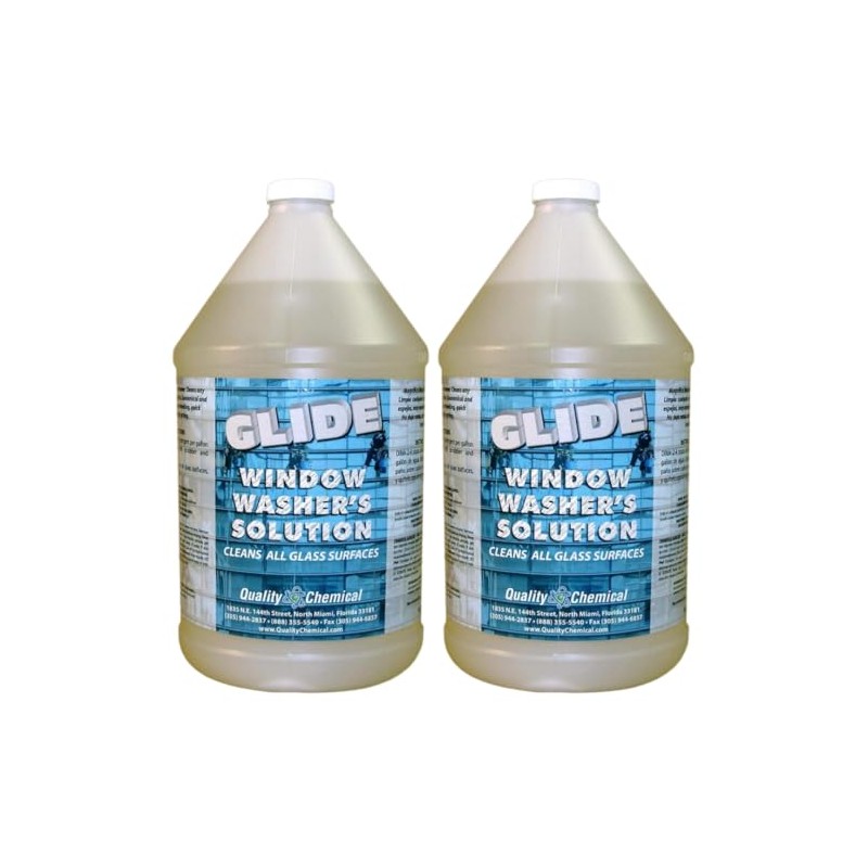 Quality Chemical Glide Window Washer's Solution Commercial Window Cleaning Soap