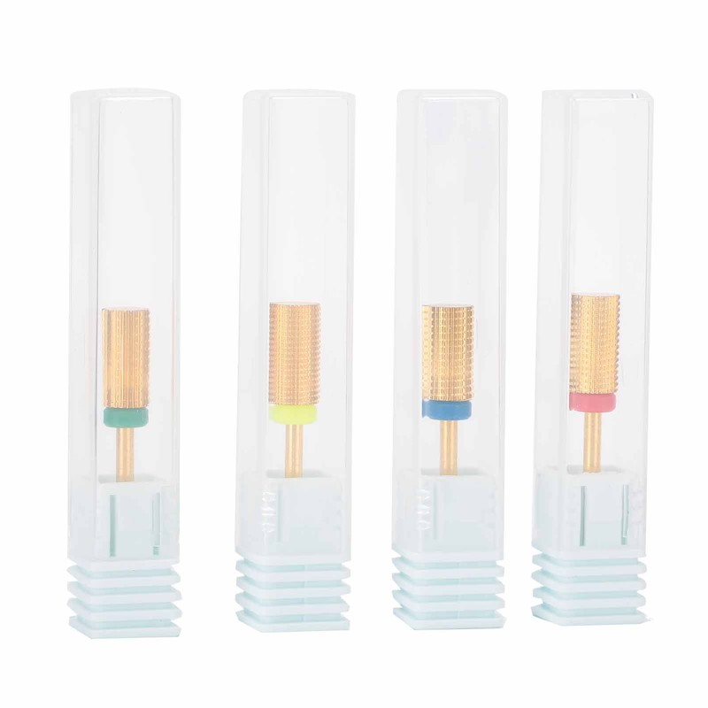 4pcs Nail Art Manicure Drill Bits Electric Grinding Machine Tool