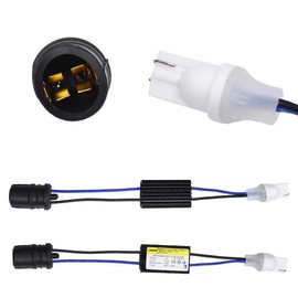 HUIQIAODS T10 LED Decoder Headlight Bulb Warning Canceller Adapter Error Free Resistor