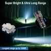HOSONIC Flashlights High Lumens, Rechargeable Super Bright LED Flashlight, Battery