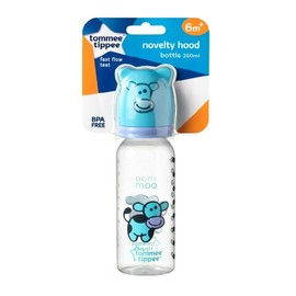 Tommee Tippee Novelty Hood Bottle 250ml (Assorted Designs/Colours)