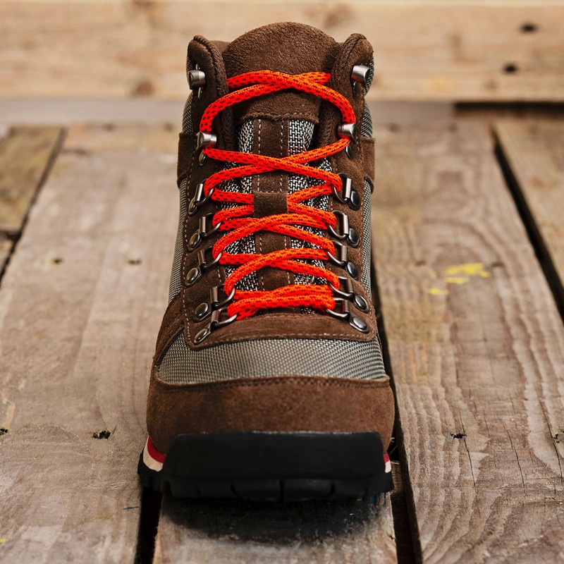 Lakeland Active Grasmoor Walking Boot Laces - Neon Orange -