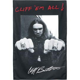 Metallica Cliff 'em all Flag multicolour