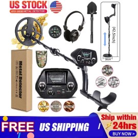 K Esplorador Detector de metales oro  prueba de agua de alta precisión DISC y modo NOTCH - Metal Detector(Whole Kit)