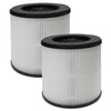 vhbw 2 x Air Filters Compatible with Supalak B-D02M Air